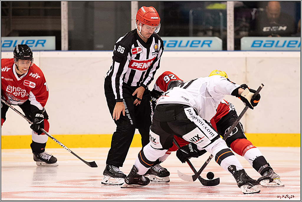 PENNY DEL 1. Testspiel Koelner Haie - Loewen Frankfurt; Koeln, 27.08.2023